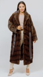 Шуба Susie из меха норки Орех