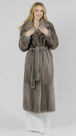Шуба из меха норки Gray