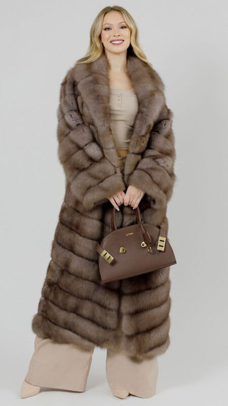 Френч maxi из меха норки Gold