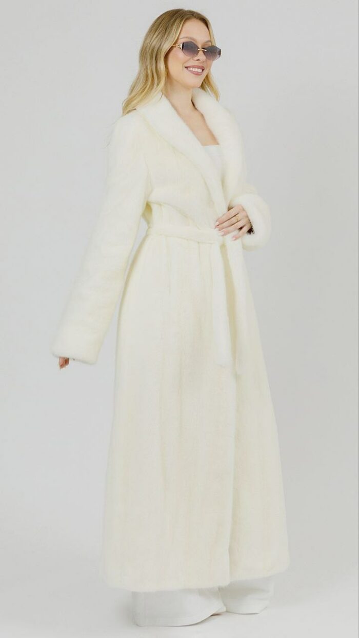 Шуба Luxury из меха норки White