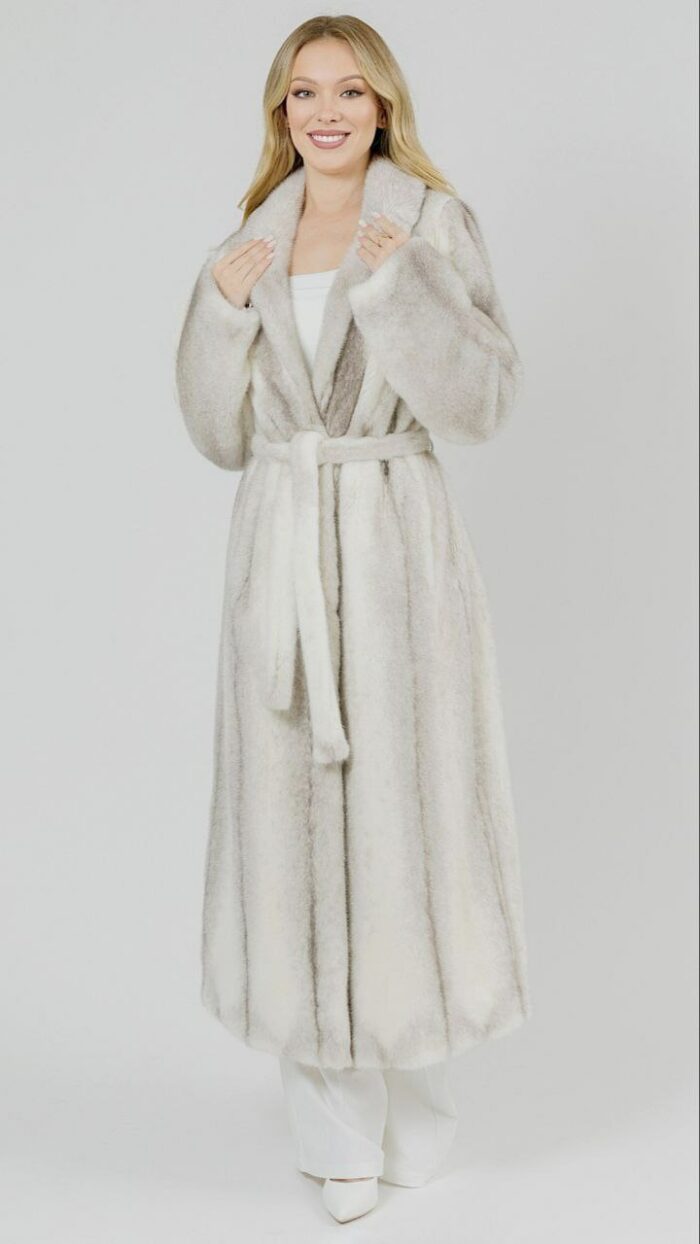 Шуба Luxury из меха норки White