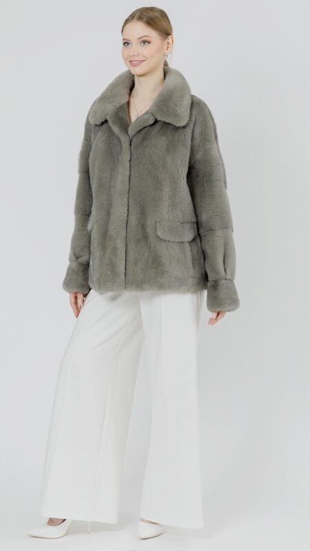 Куртка из меха норки Smoky