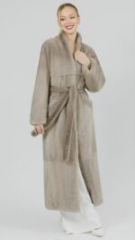 Френч из меха норки Smoky